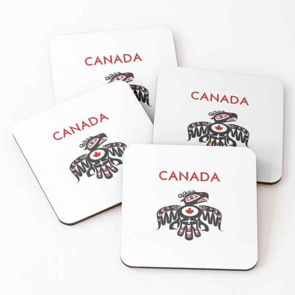 Item preview, Canada Pacific Northwest Haida Bird Light-Color designed and sold by TinyStarCanada.