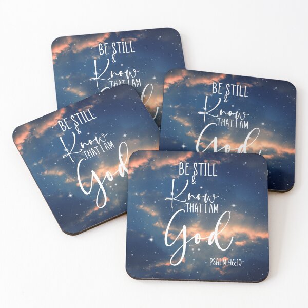 Item preview, Be still and know that I am God designed and sold by sinceredesigns.