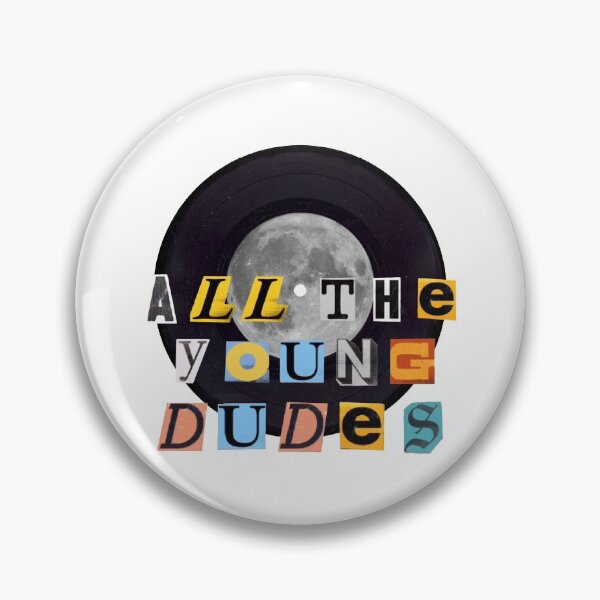 Item preview, All The Young Dudes - Simplified Print designed and sold by connieflynn27.