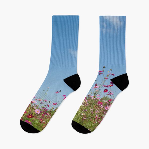 Item preview, Pink wildflowers designed and sold by salvage203.