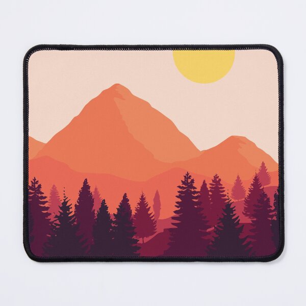 Item preview, Forest Mountain Horizon designed and sold by HinokoCraft.