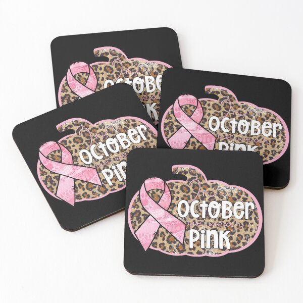 Item preview, In October We Wear Pink Pumpkins Breast Cancer Awareness Cure designed and sold by ecomdesign.