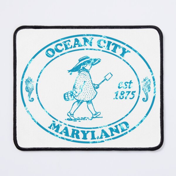 Item preview, Vintage Ocean City Maryland Logo designed and sold by mrtraz.