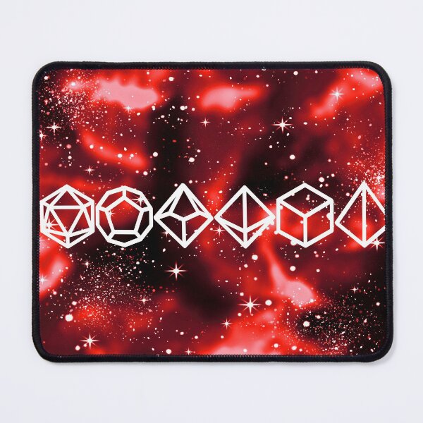 Item preview, DnD Polyhedral Dice Galaxy - Crimson Chaos designed and sold by GenAumonier.