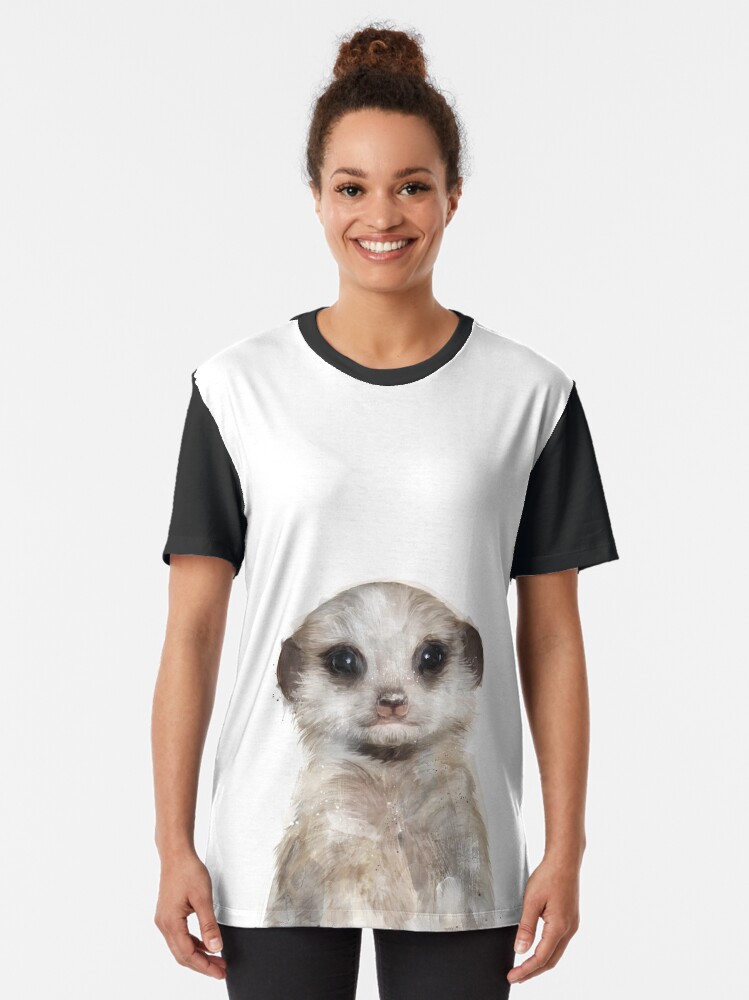 Alternate view of Little Meerkat Graphic T-Shirt