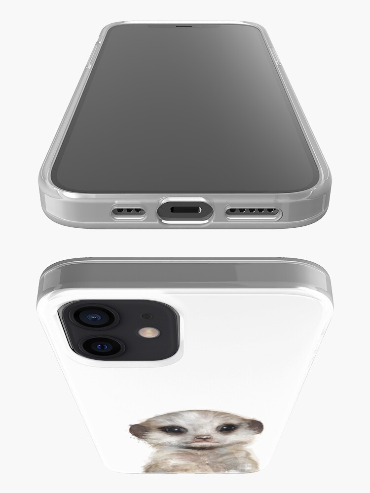 Alternate view of Little Meerkat iPhone Case & Cover