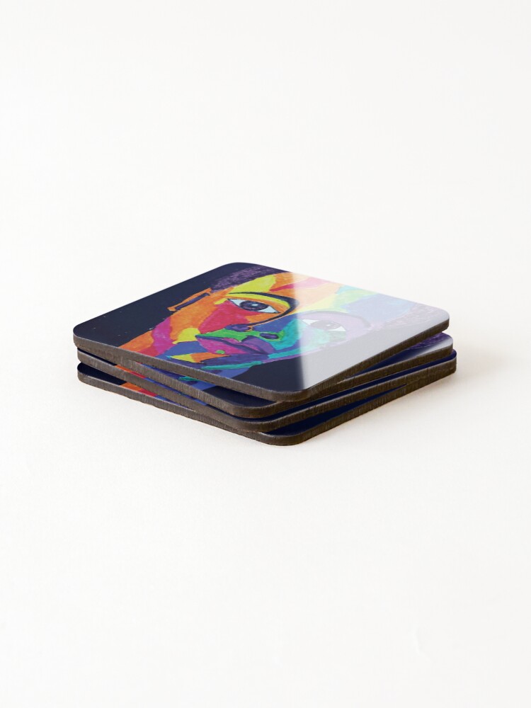 Thumbnail 4 of 5, Coasters (Set of 4), Isaiarasi designed and sold by RandaRubyRed.