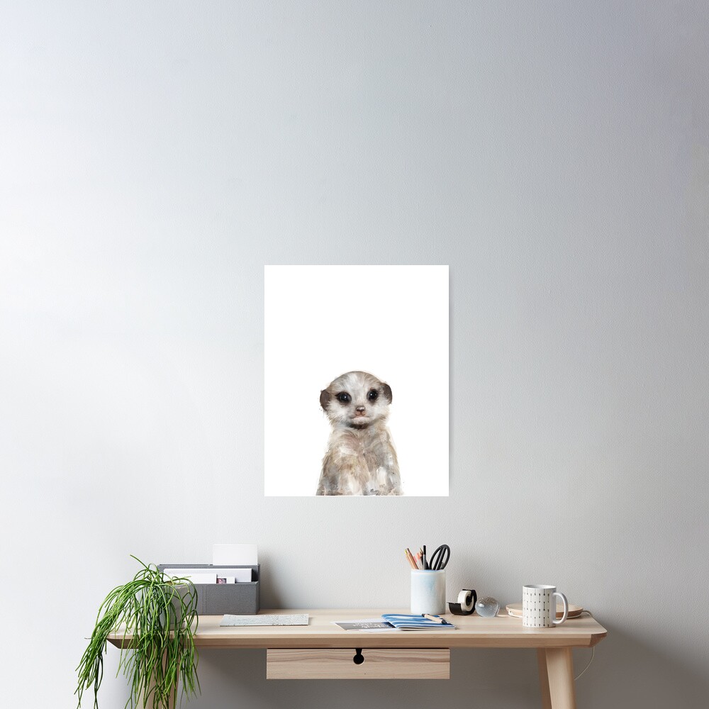 Little Meerkat Poster