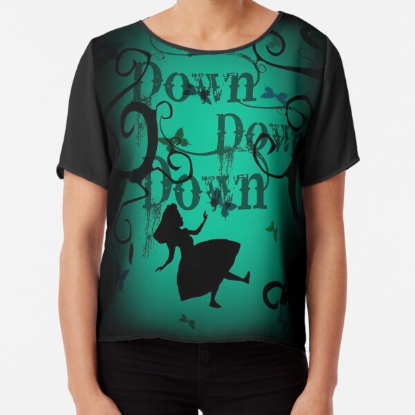 Shadow Alice - Down the Rabbit Hole Chiffon Top