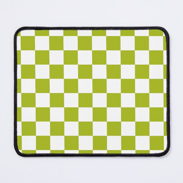 Item preview, Acid Green Checkered pattern designed and sold by wavelengthss.