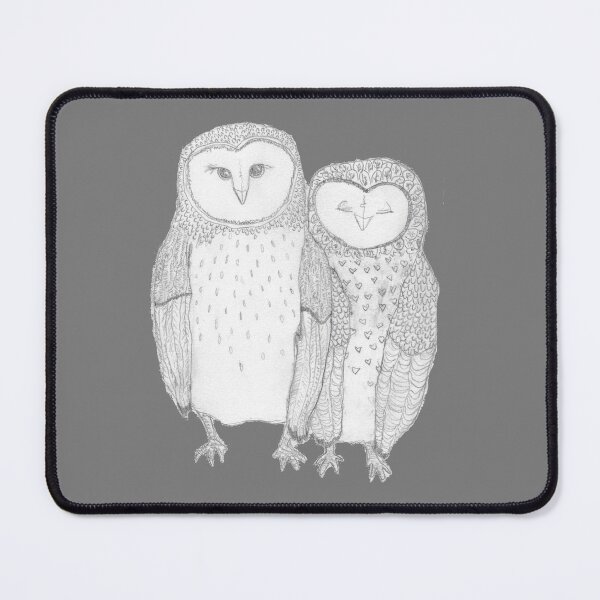 Item preview, Cute Owl Couple designed and sold by ArtChildGalore.