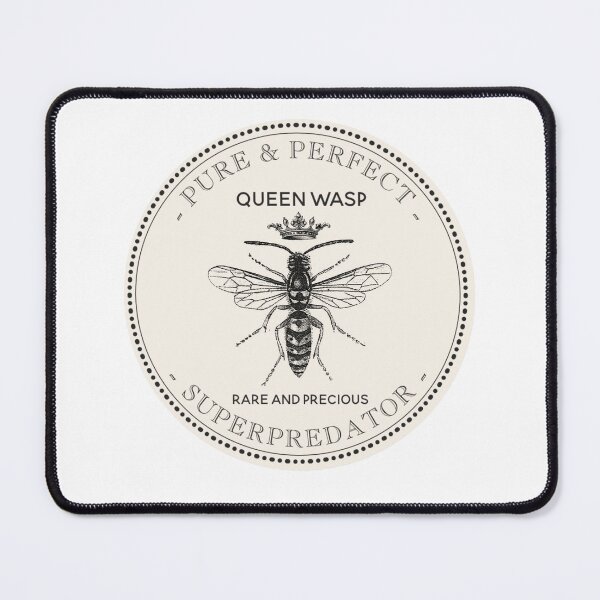 Item preview, Queen Wasp Vintage Label designed and sold by TournesolTintin.