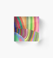 Petals and Pods, by (Mickeys Art And Design) Acrylic Block