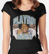 Playboi Carti Vintage Hip-Hop Fitted Scoop T-Shirt