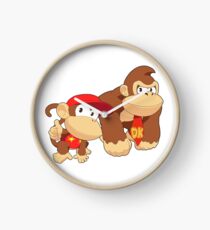 Super Smash Bros. Donkey Kong and Diddy Kong Clock