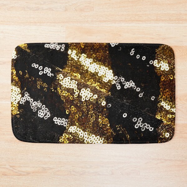 Item preview, Starlight  Sequin Black/Gold, Fabric designed and sold by Poetic4Passion.