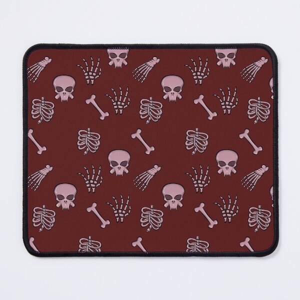 Item preview, Skeleton Bones Pattern - Red - by CH3Media designed and sold by CH3Media.