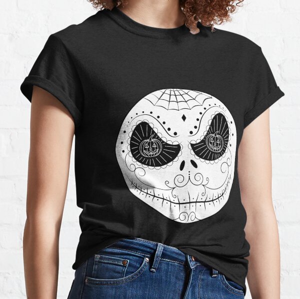 Cartoon Mexican Skull Sugar Classic T-Shirt