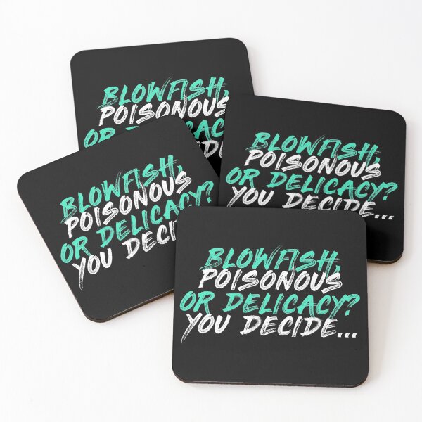 Item preview, Blowfish, poisonous or delicacy? You decide... designed and sold by Sticker Up.