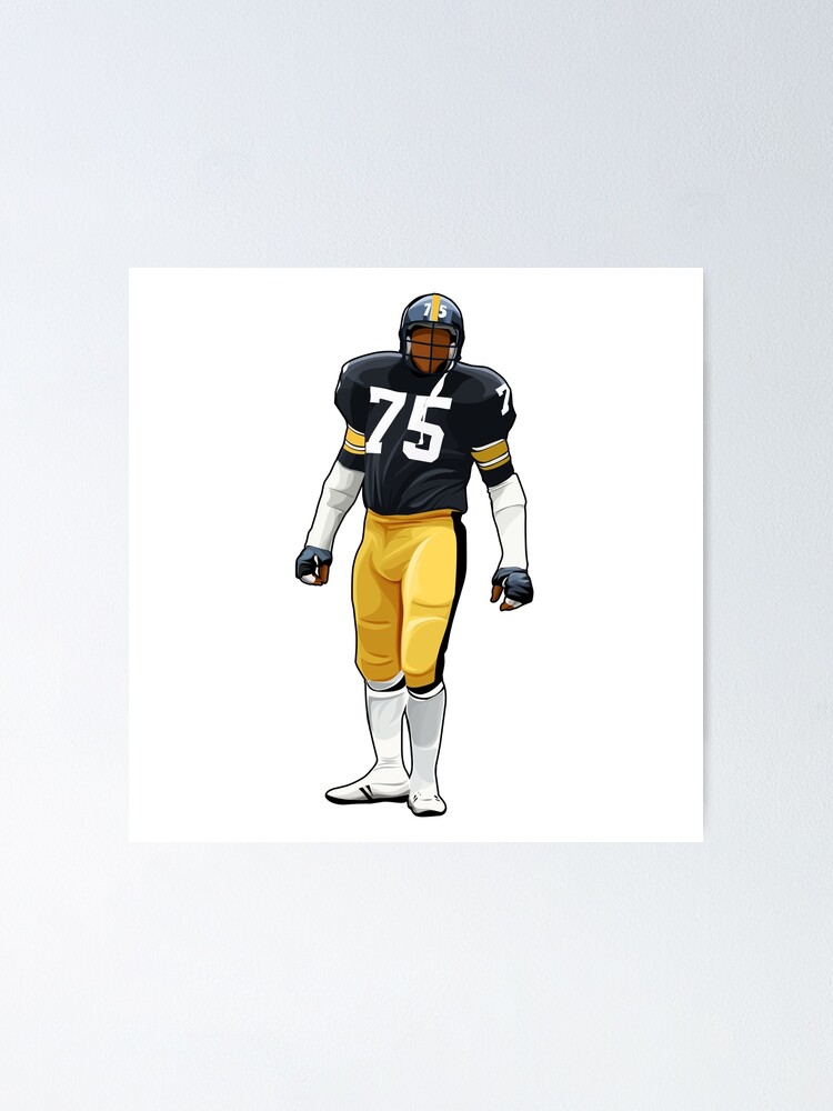 Joe Greene Pittsburgh Steelers Football Art Illustrated 