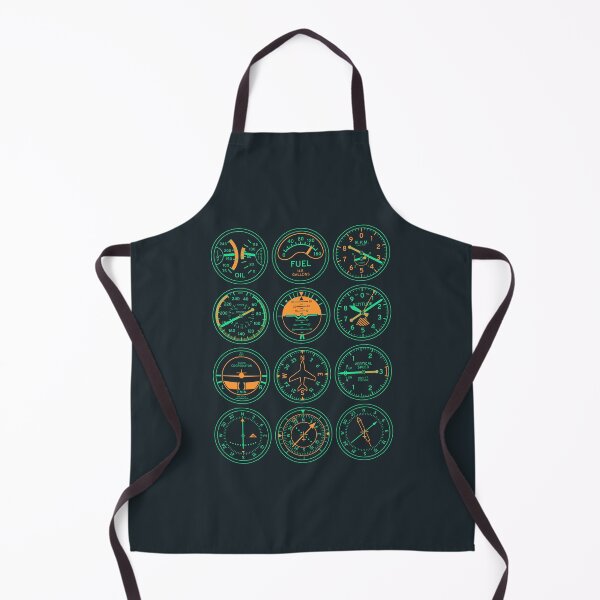 Item preview, Aircraft Flight Instruments - Portrait Night designed and sold by VoodooCircus.