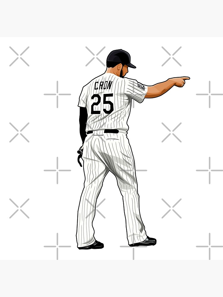 C.J. Cron Baseball Paper Poster Rockies