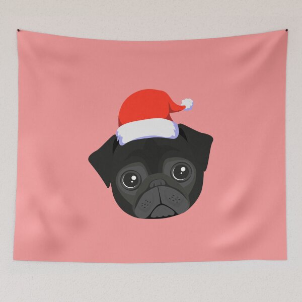 Item preview, Christmas Pug  Pug Christmas  designed and sold by GungetQuibe.