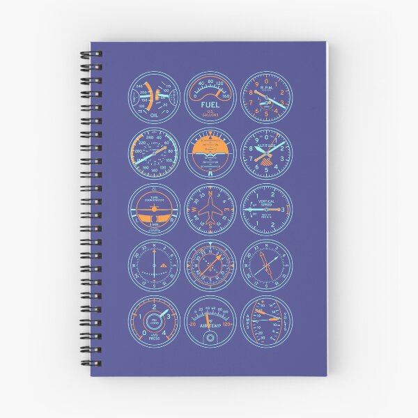 Item preview, Aircraft Flight Instruments - Portrait Purple designed and sold by VoodooCircus.