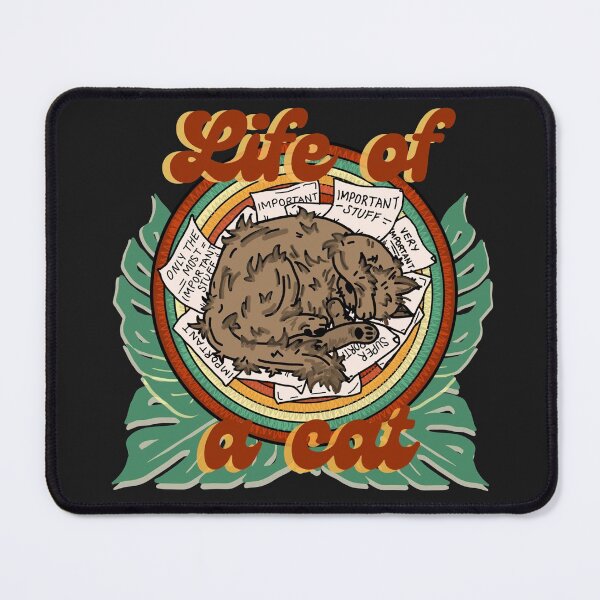 Item preview, Life of a cat, full colour designed and sold by prettymuchart.