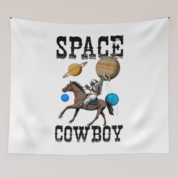 Item preview, Space Cow Boy designed and sold by Bendthetrend.