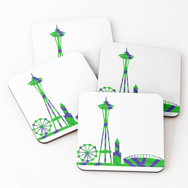 Artikelvorschau, Skyline von Seattle entworfen und verkauft von Matthew Dodd.