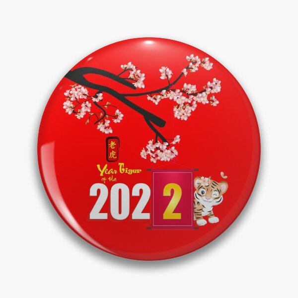 Item preview, Happy New Year Of The Tiger Chinese Zodiac Tiger designed and sold by taogiauco.