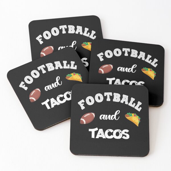 Item preview, Football and Tacos, Funny Tacos Humor t-shirt designed and sold by Marybble.