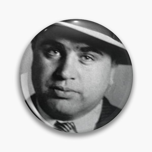 Item preview, Al Capone B&W mugshot designed and sold by gameshowfan2001.