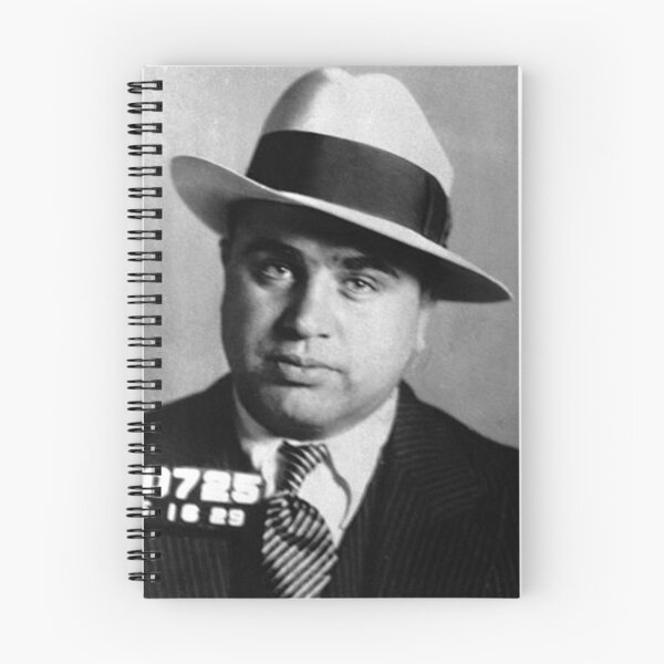 Item preview, Al Capone B&W mugshot designed and sold by gameshowfan2001.
