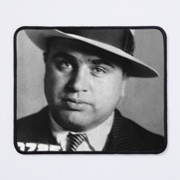 Item preview, Al Capone B&W mugshot designed and sold by gameshowfan2001.
