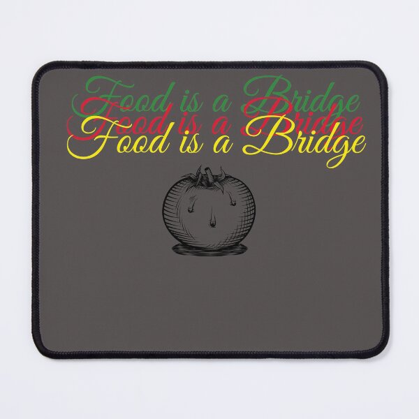 Item preview, Food is a bridge (#131) designed and sold by Brewed Styles.