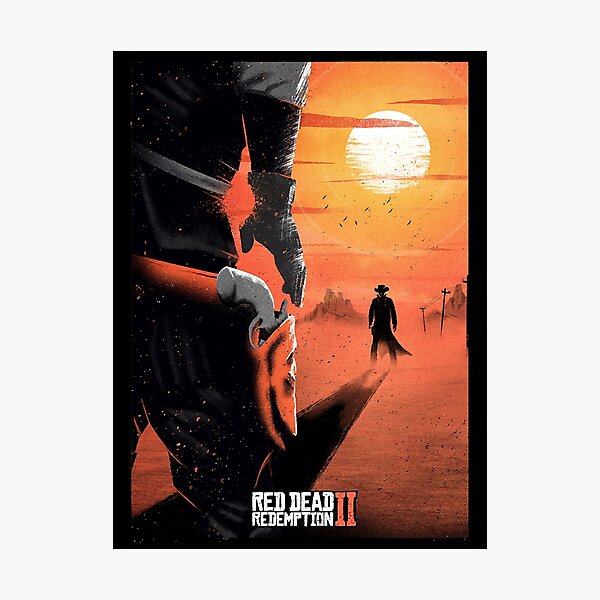 Duel Arthur Morgan Gaming Photographic Print