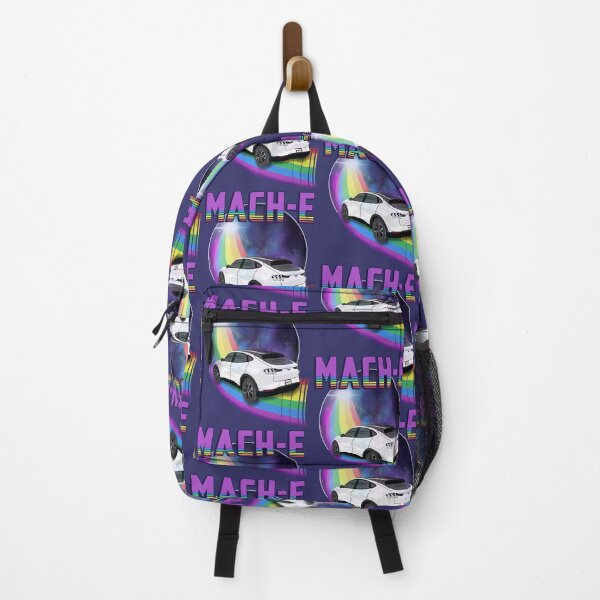 Item preview, Mach-E Rides the Rainbow Galaxy in Star White designed and sold by zealology.