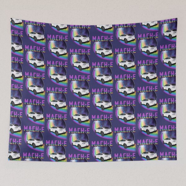 Item preview, Mach-E Rides the Rainbow Galaxy in Star White designed and sold by zealology.