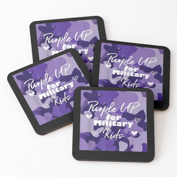 Item preview, Purple Up For Military Kids Awareness designed and sold by Sayfullahsel.