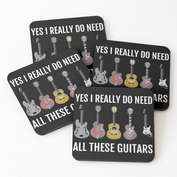 Item preview, I Really Do Need All These Guitars designed and sold by Phyllis Watlington.