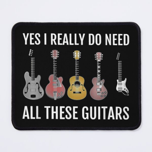 Item preview, I Really Do Need All These Guitars designed and sold by Phyllis Watlington.