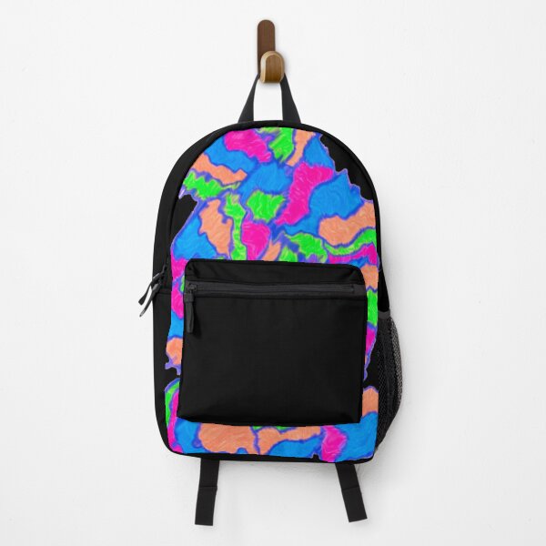 Item preview, abstract expressionist doodle, bright pastel squiggles designed and sold by DKVanOss.
