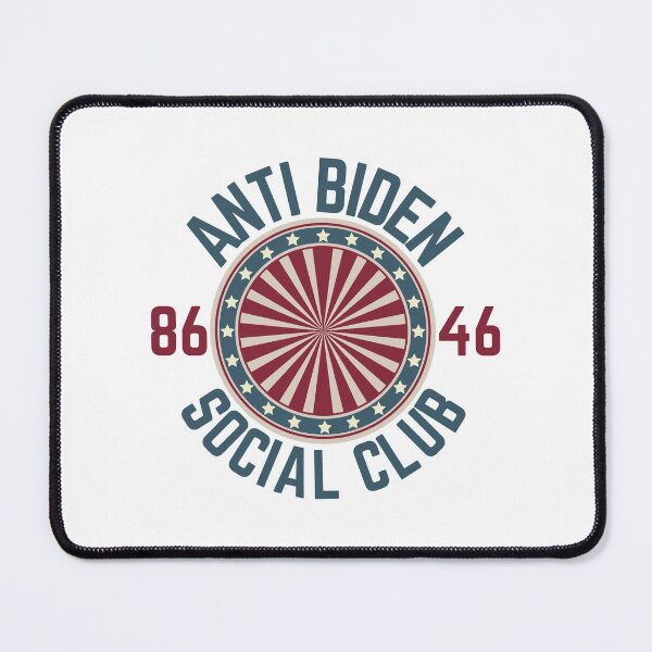 Item preview, Anti Biden Social Club, 8646, American flag design designed and sold by Auntieck.
