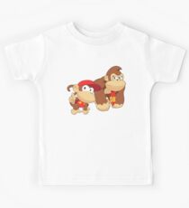 Super Smash Bros. Donkey Kong and Diddy Kong Kids Tee