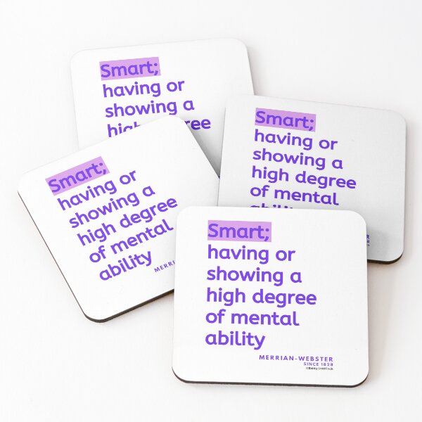 Item preview, Definition of Smart designed and sold by giddygoldfinch.
