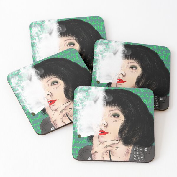 Item preview, Mon Laferte-Don't smoke my marijuana designed and sold by Rosagabrielaart.