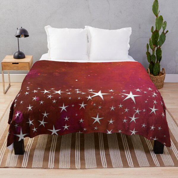 Item preview, Starry nite RED designed and sold by JustLagoons.