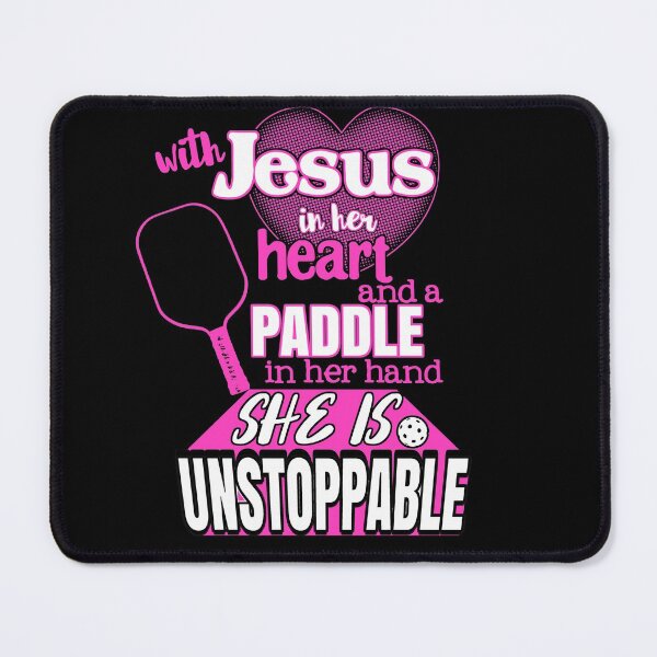 Item preview, Womens Pickleball Paddle Saying designed and sold by RiffXS.